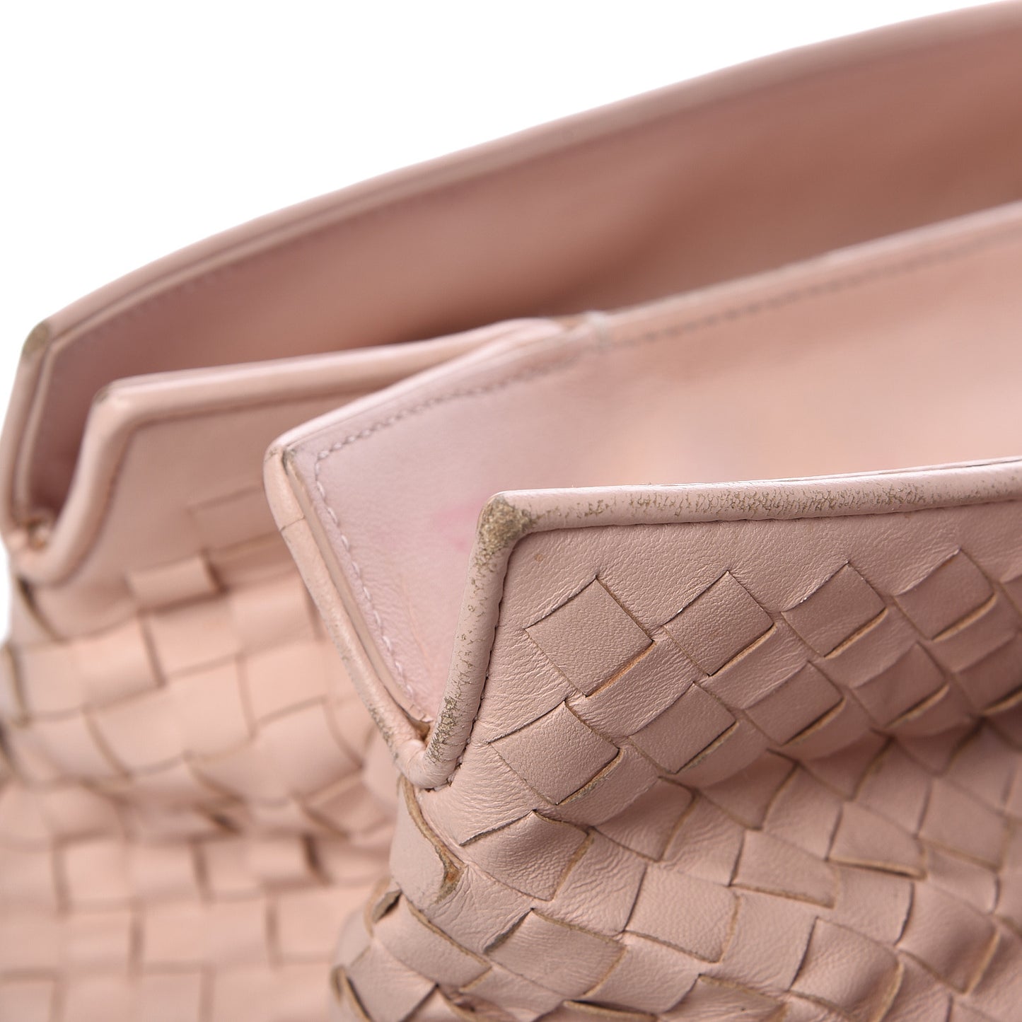 Nappa Intrecciato Tote Petal Pink