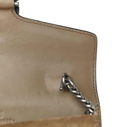 Gucci GG Supreme Monogram Super Mini Dionysus Shoulder Bag Taupe 10 of 15
