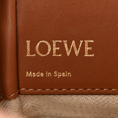 Loewe Calfskin Canvas Mini Hammock Shoulder Bag Natural Tan 6 of 10