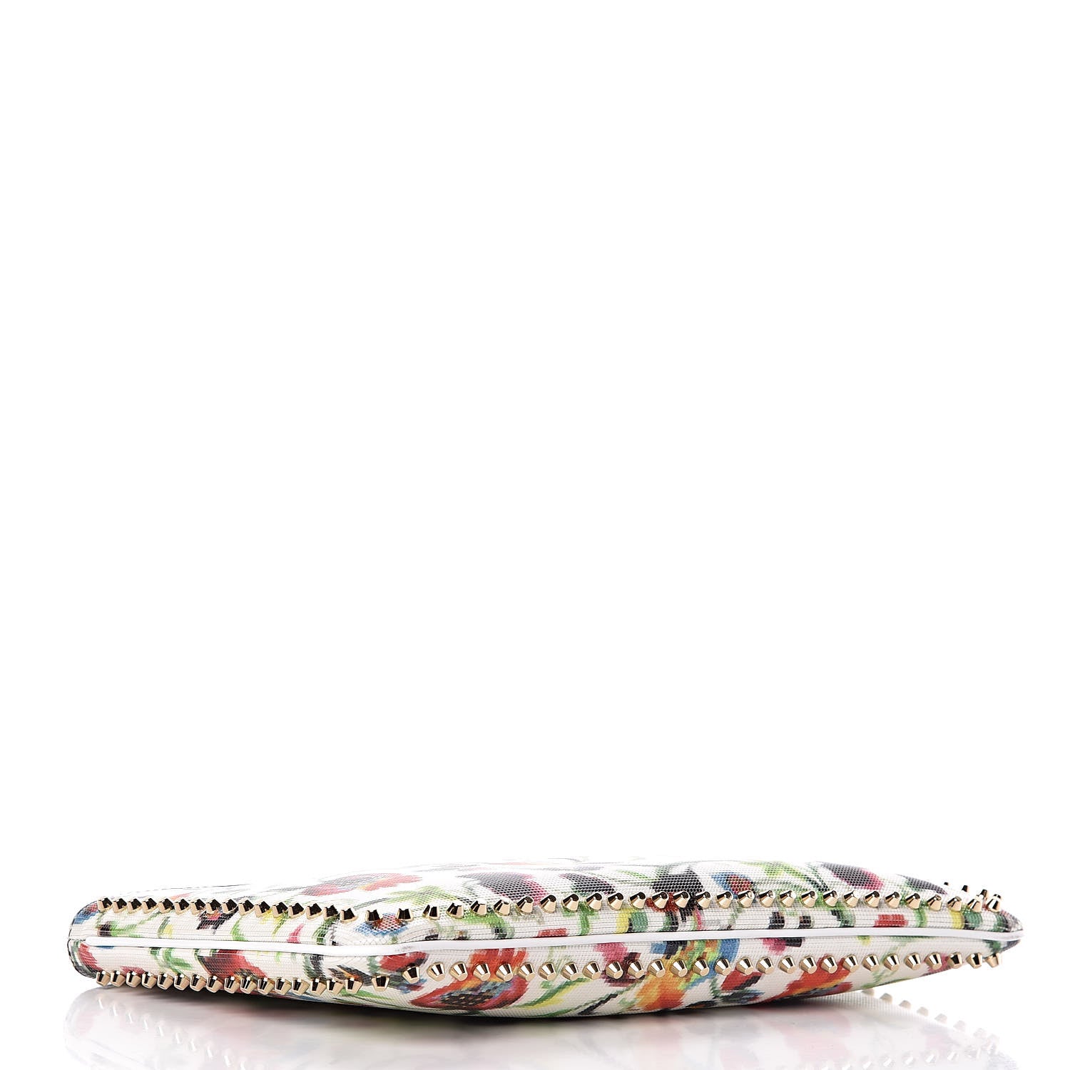 Christian Louboutin Patent Mosaique Studded Loubiposh Chain Clutch Multicolor 4 of 9