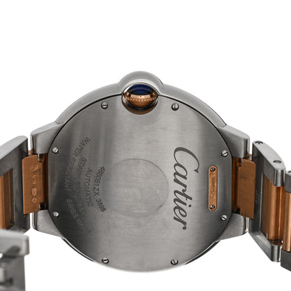 Cartier Stainless Steel 18K Pink Gold 42mm Ballon Bleu De Cartier Automatic Watch 4 of 4