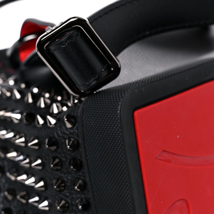 Christian Louboutin Calfskin Spiked Explorafunk Backpack Black 11 of 12