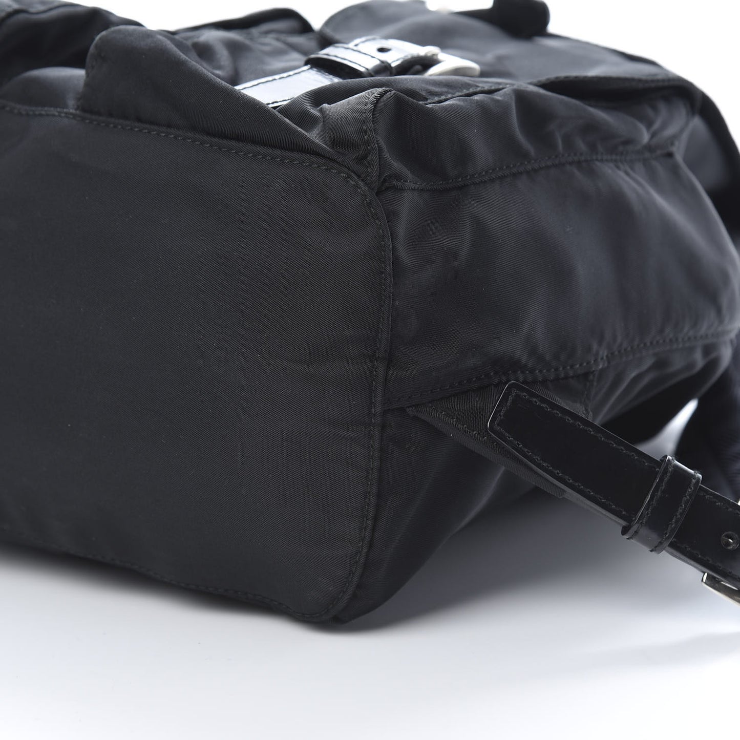 Nylon Vela Medium Backpack Black