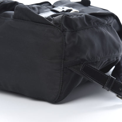 Prada Nylon Vela Medium Backpack Black 8 of 9
