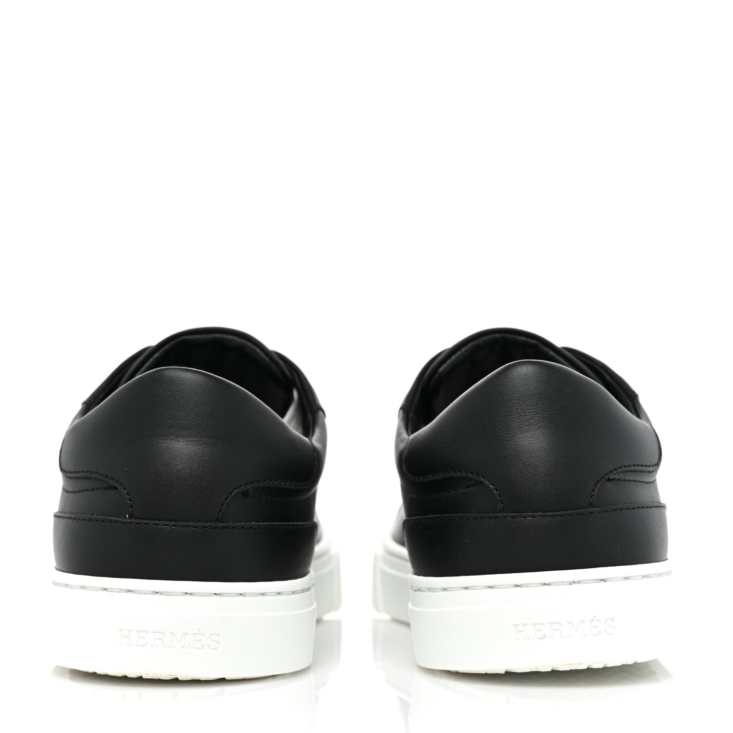 Hermes Calfskin Day Sneakers 37 Black 4 of 10