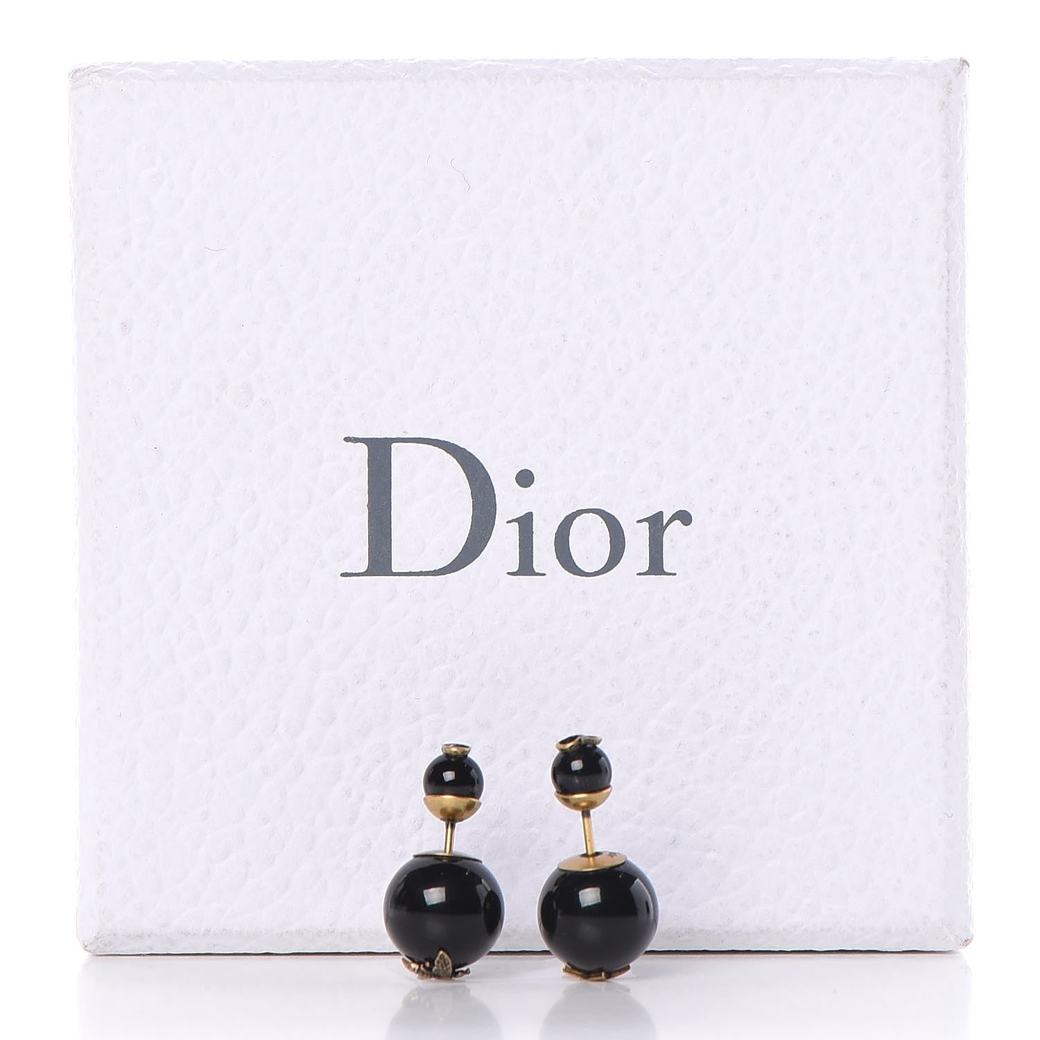 Christian Dior Bee Star Mise En Dior Tribal Earrings Black 5 of 5