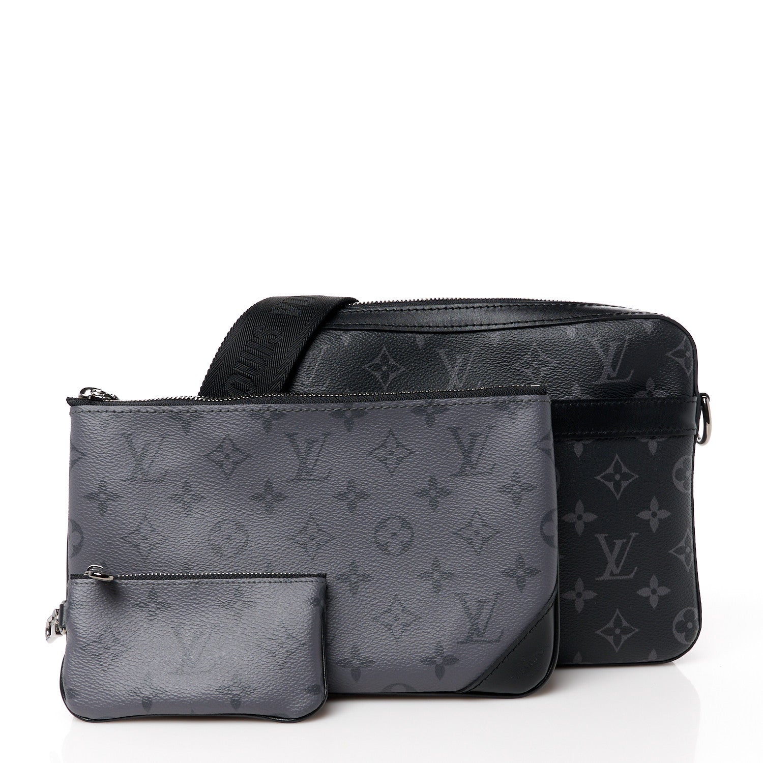 Louis Vuitton Reverse Monogram Eclipse Trio Messenger 3 of 14