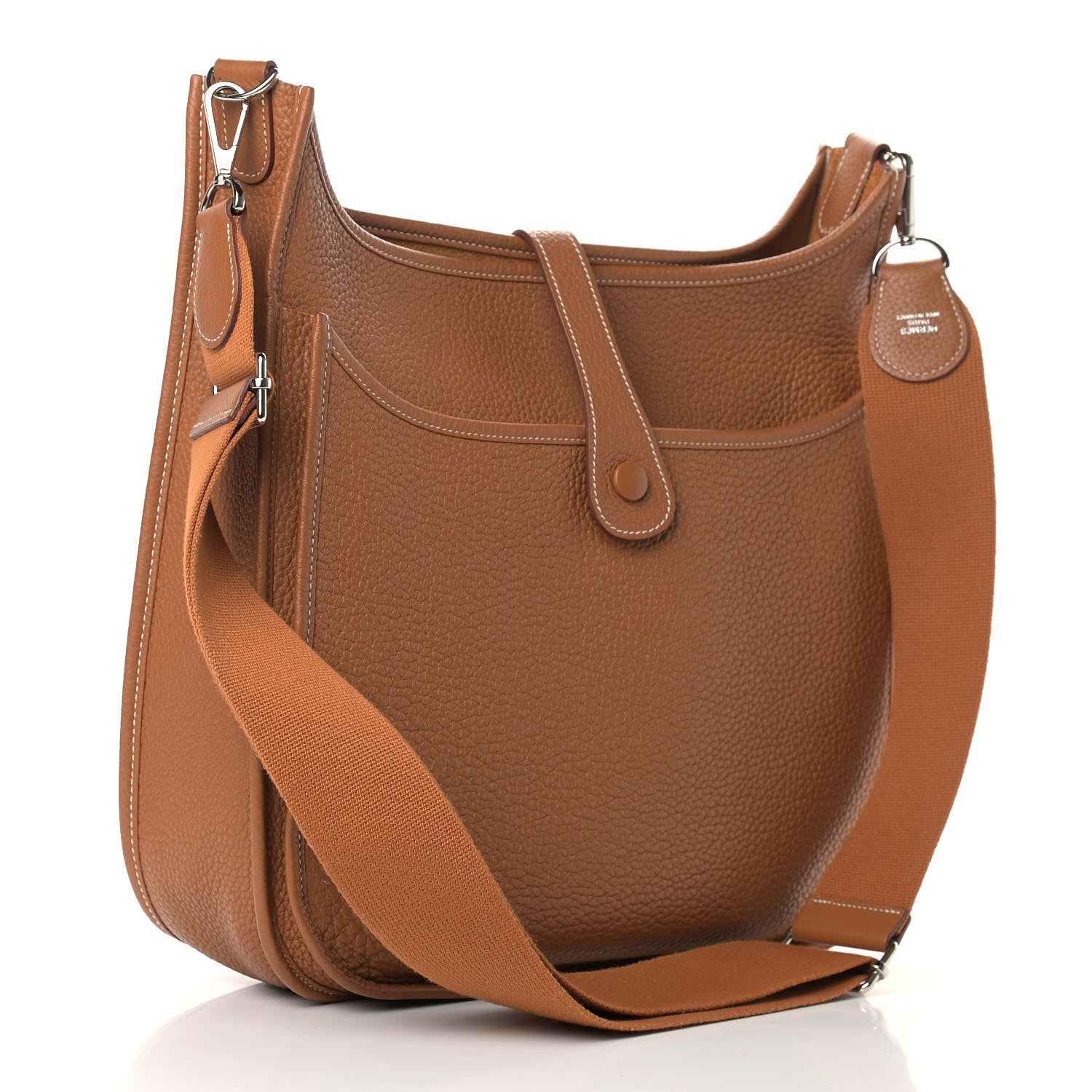 Hermes Taurillon Clemence Evelyne III PM Gold 3 of 9