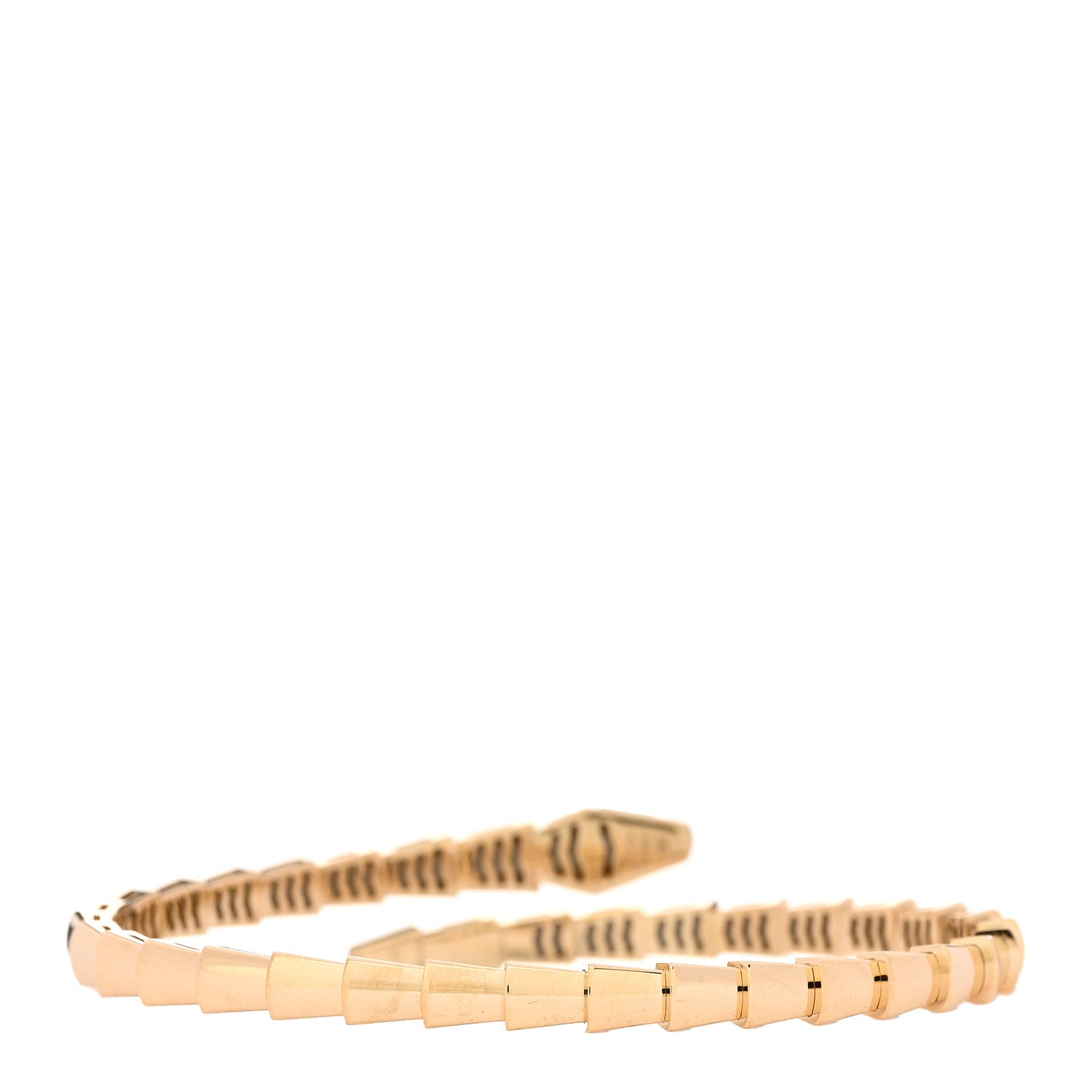 Bulgari 18K Yellow Gold Serpenti Viper Bracelet 17 2 of 4