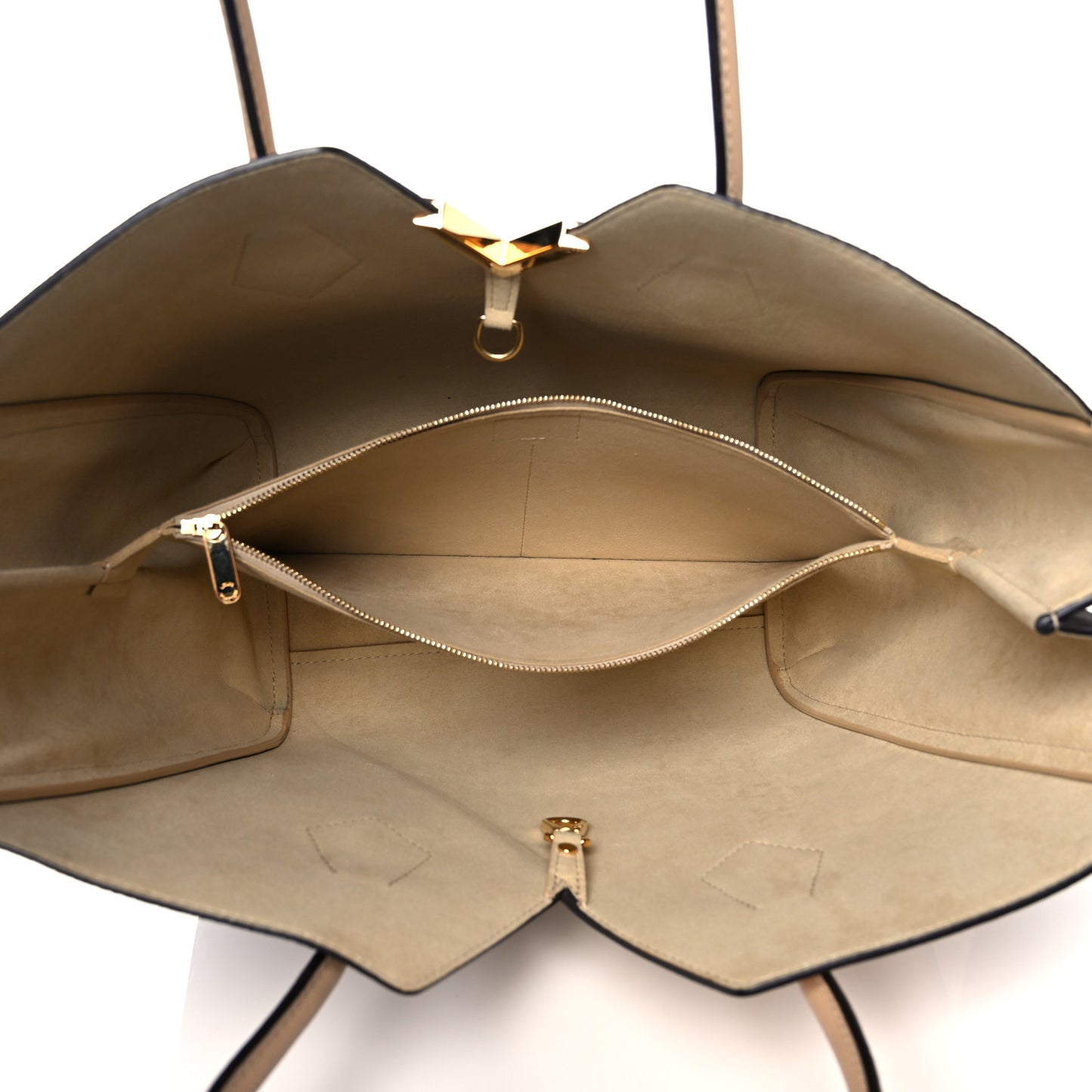 Calfskin Monogram Kimono Tote Dune