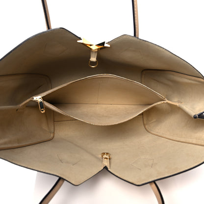 Louis Vuitton Calfskin Monogram Kimono Tote Dune 5 of 13