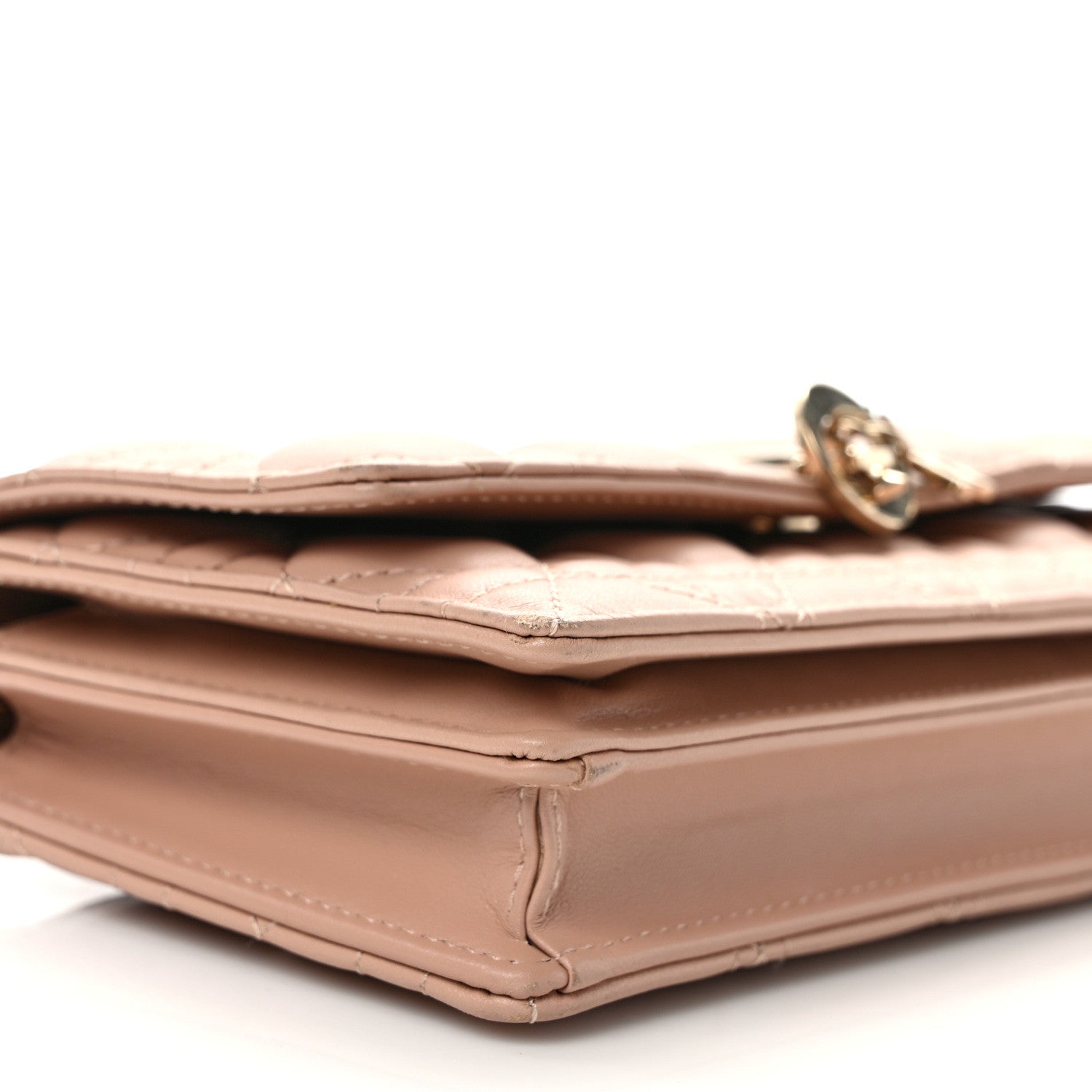 Christian Dior Lambskin Cannage Mini My Dior Bag Rose Des Vents 8 of 11