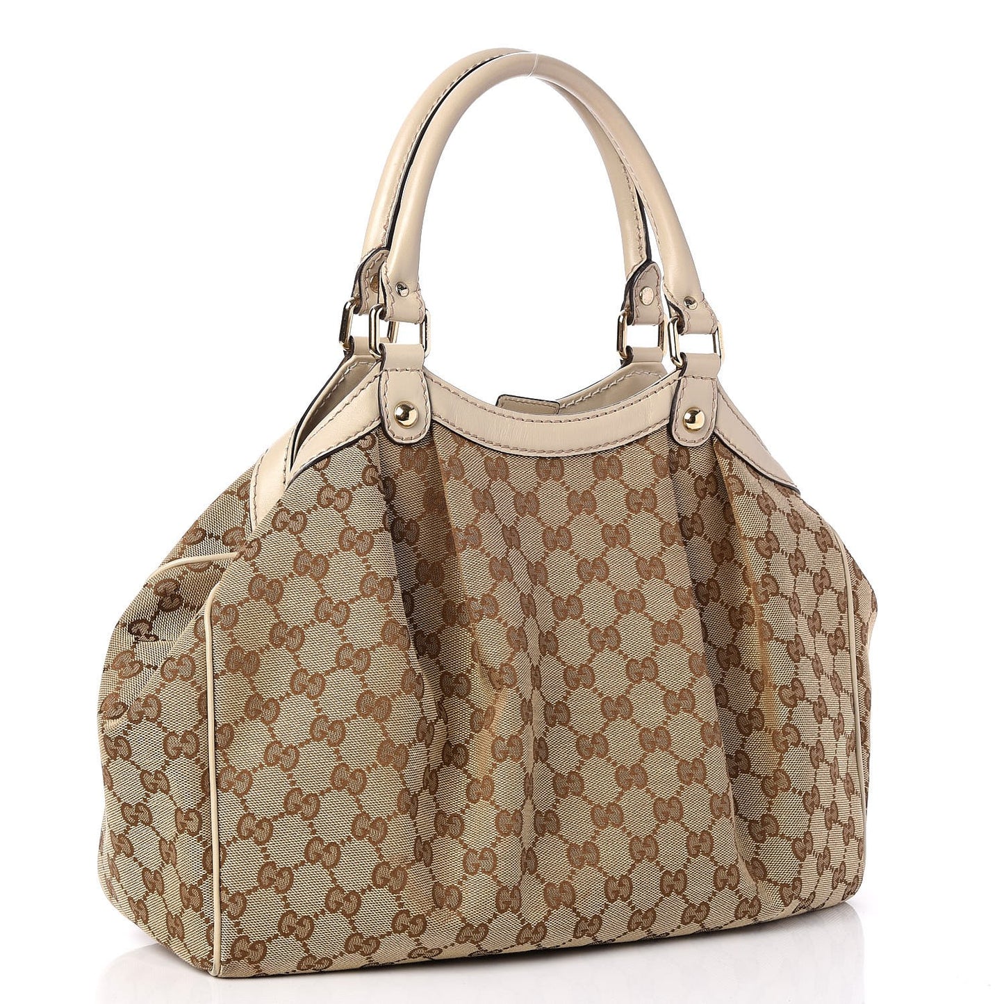 Monogram Medium Sukey Tote Off White