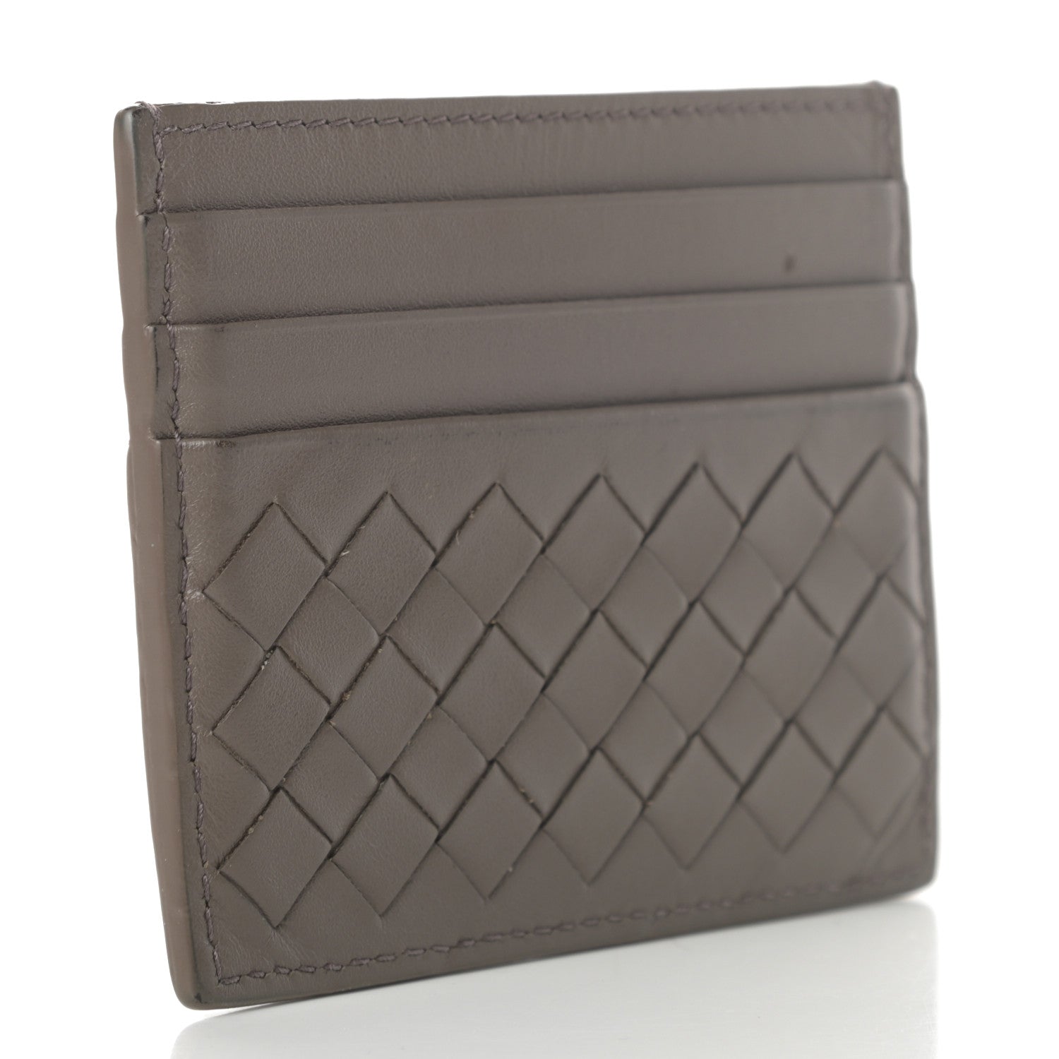 Bottega Veneta Nappa Intrecciato Card Holder Shadow 3 of 7