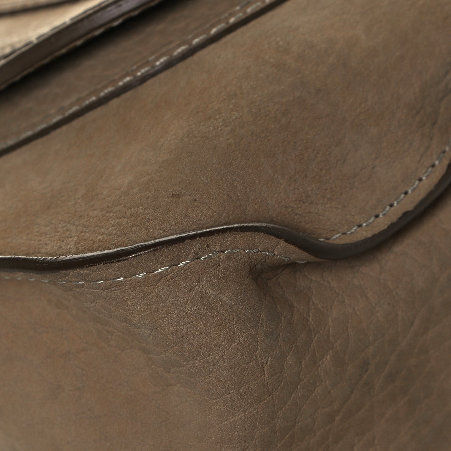 Nubuck Medium Marcie Satchel Greige