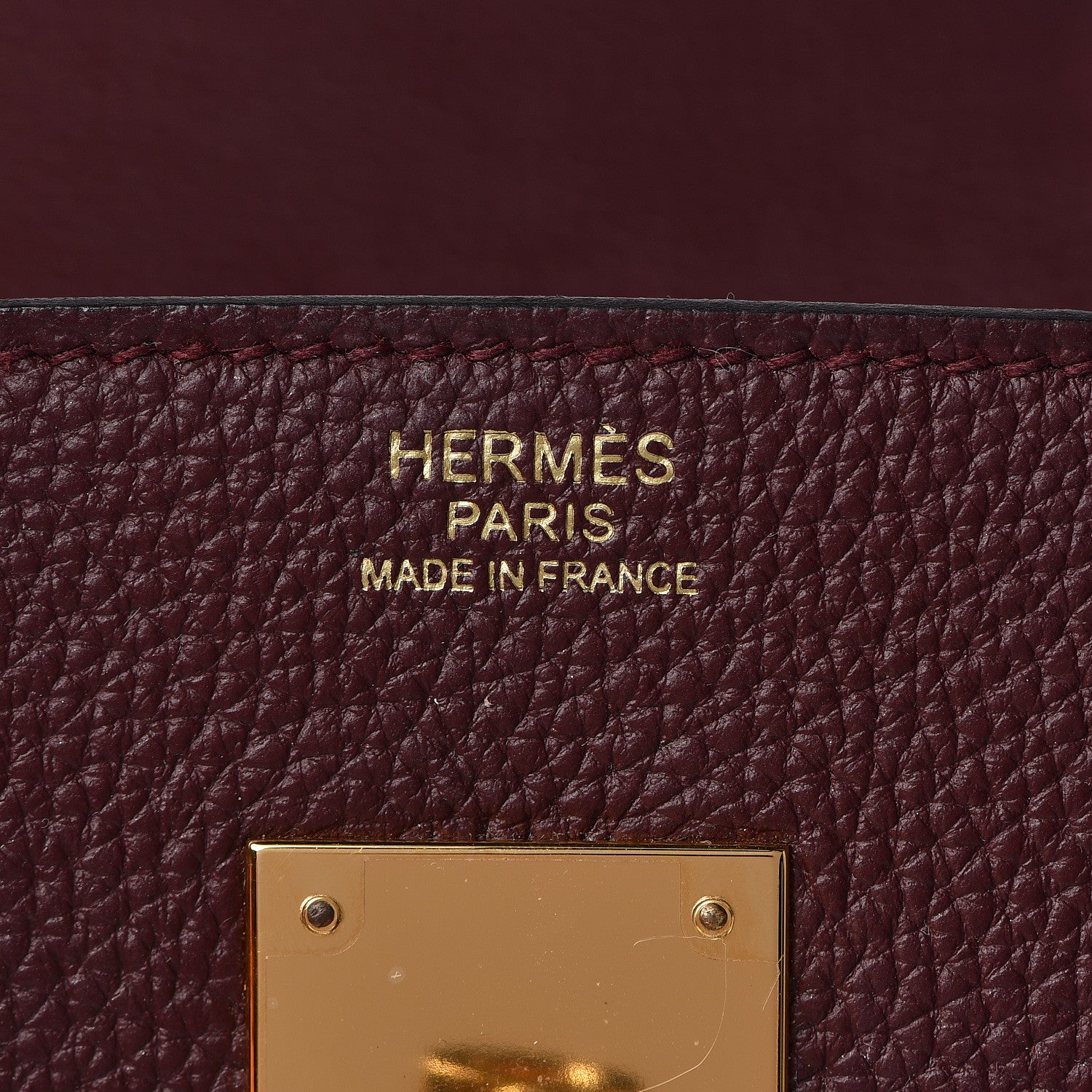 Hermes Togo Birkin 30 Bordeaux 16 of 41