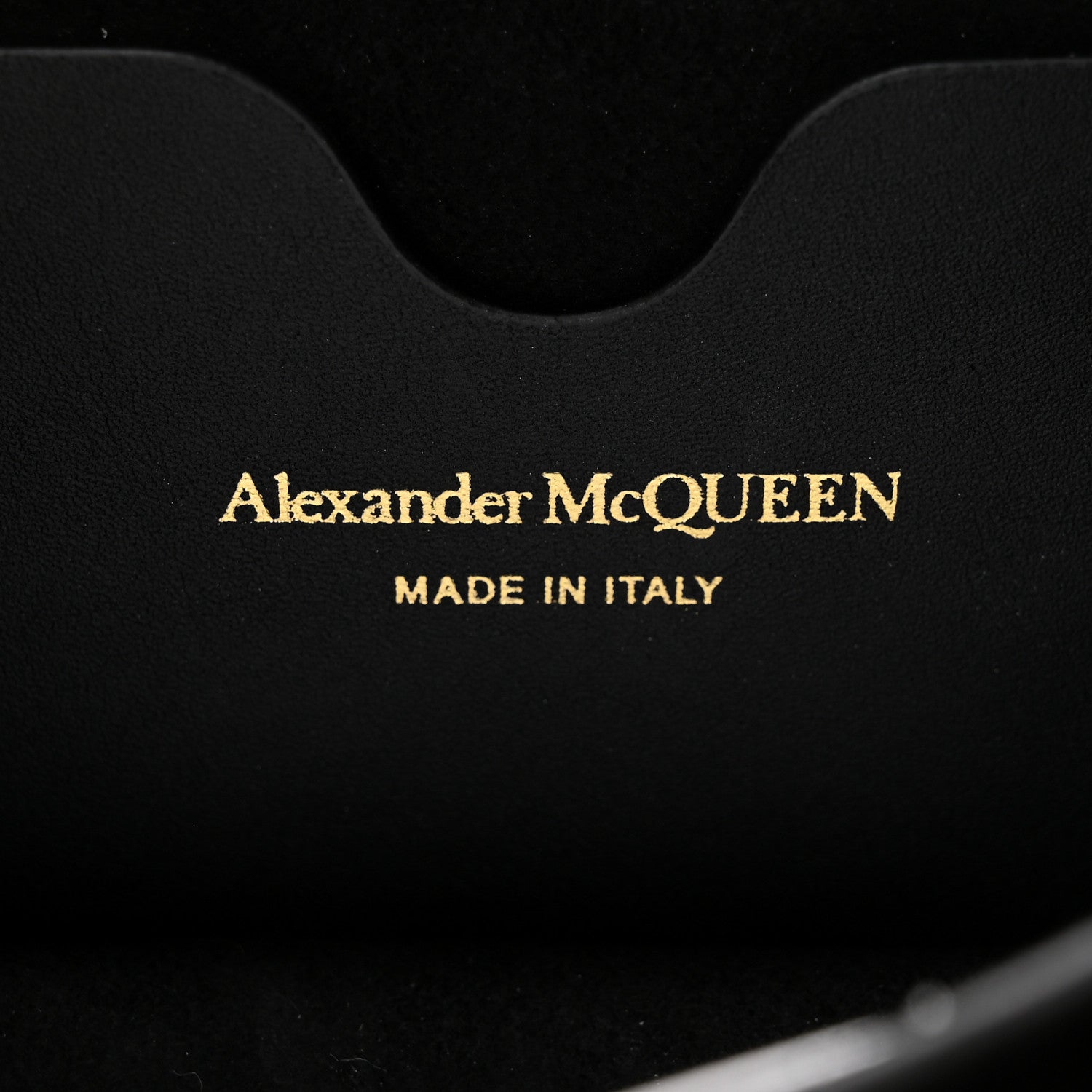Alexander McQueen Calfskin Knuckle Crossbody Black 6 of 13