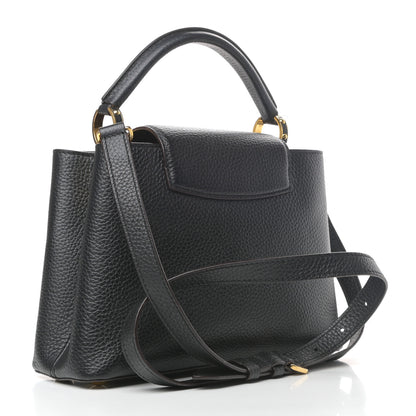 Louis Vuitton Taurillon Capucines BB Black 3 of 9