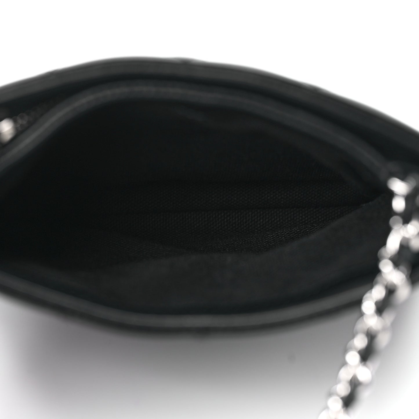 Lambskin Quilted Crossbody Bag Black