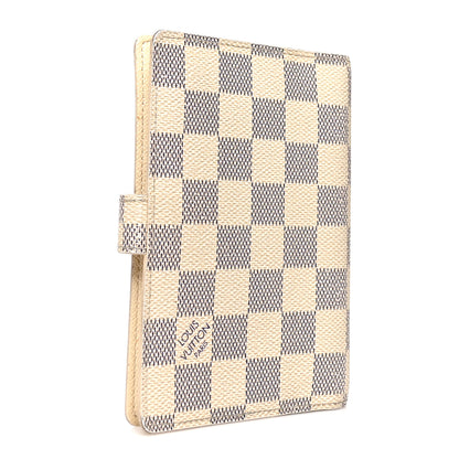 Louis Vuitton Damier Azur Small Ring Agenda Cover 3 of 10