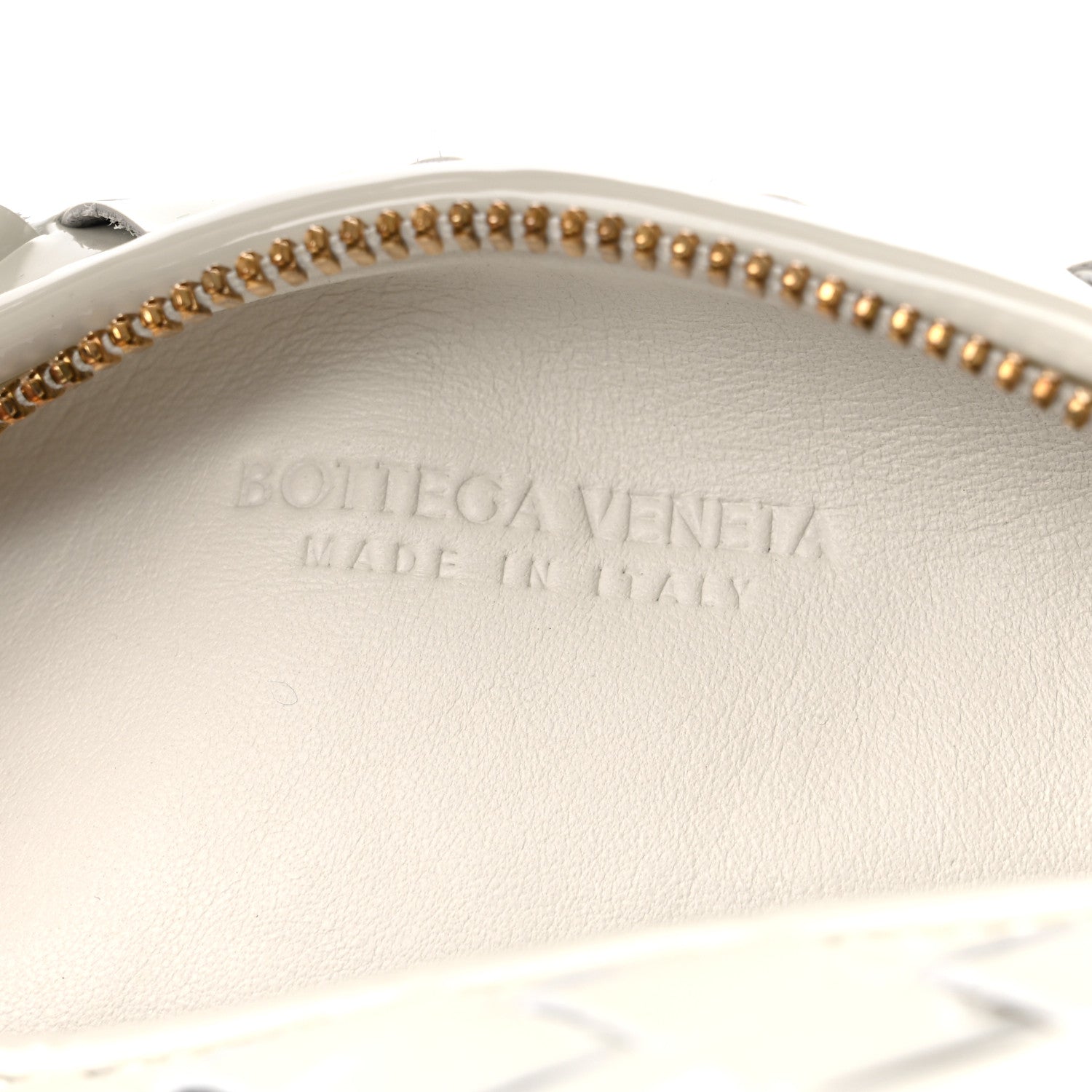 Bottega Veneta Patent Nappa Intrecciato Mini Jodie White 6 of 9
