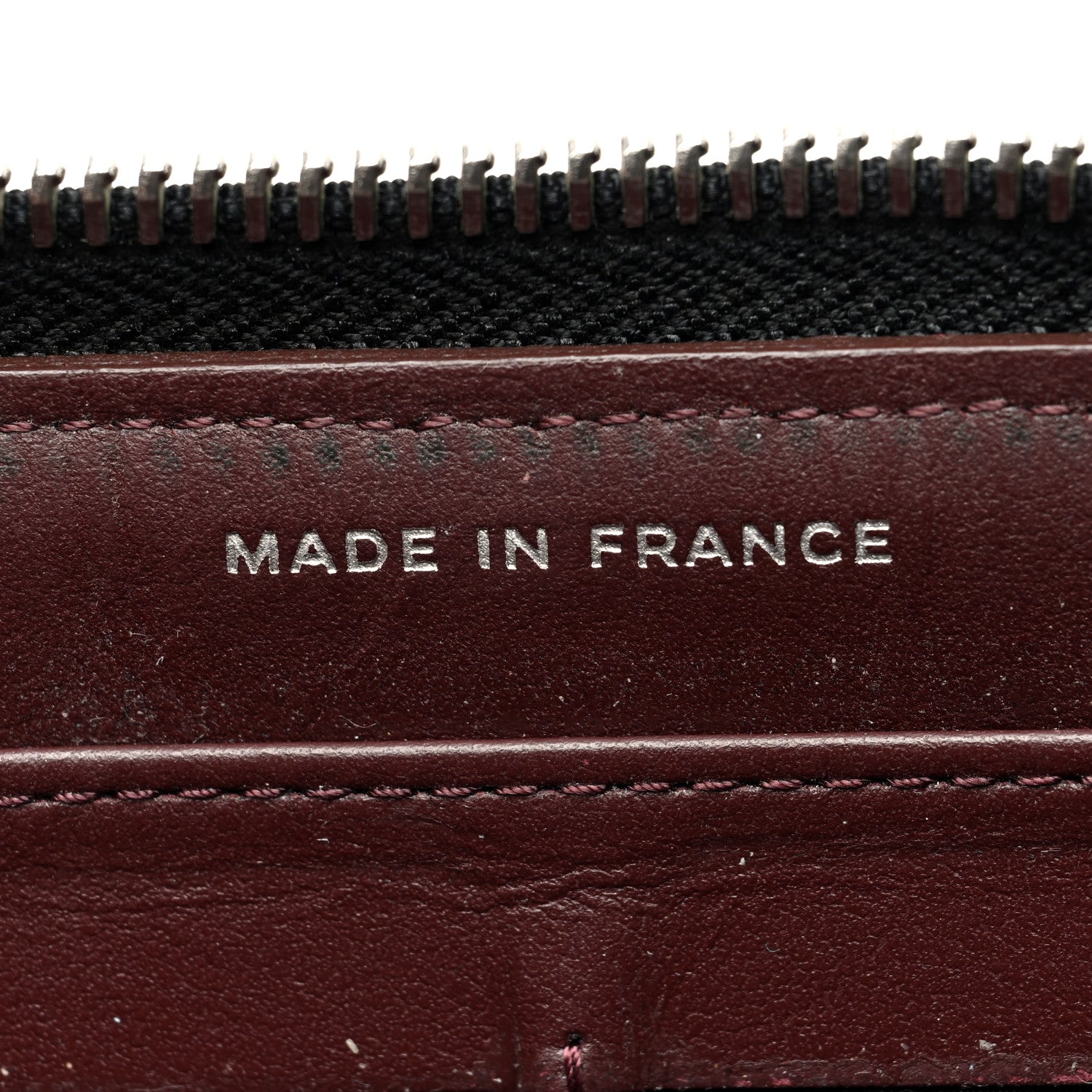 Chanel Caviar Quilted Large Gusset Zip Around Wallet Black 7 of 9