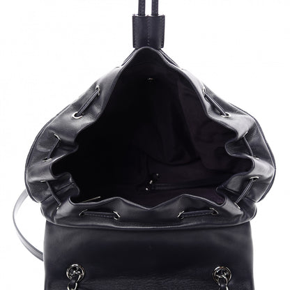 Chanel Lambskin Quilted Large Urban Spirit Backpack Navy 4 of 9