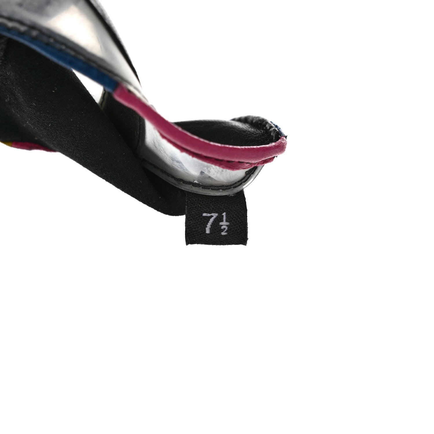 Chanel Lambskin PVC CC Gloves 7.5 Black Multi 5 of 6