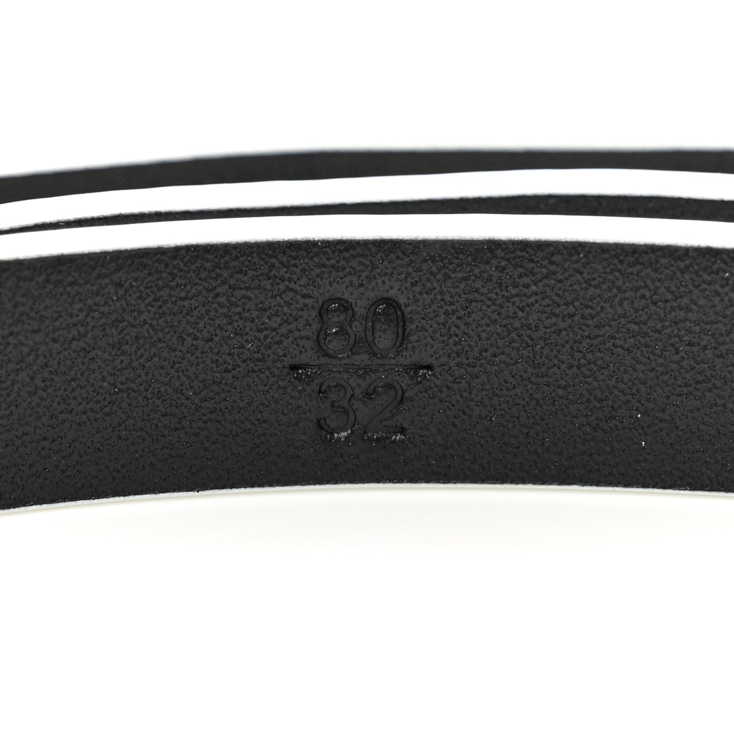 Chanel Calfskin Metal CC Chain Belt 80/32 White 4 of 6