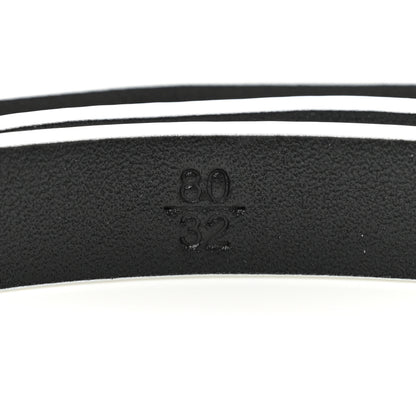 Chanel Calfskin Metal CC Chain Belt 80/32 White 4 of 6