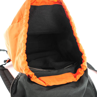 Givenchy Nylon Calfskin Rider Backpack Orange 5 of 8