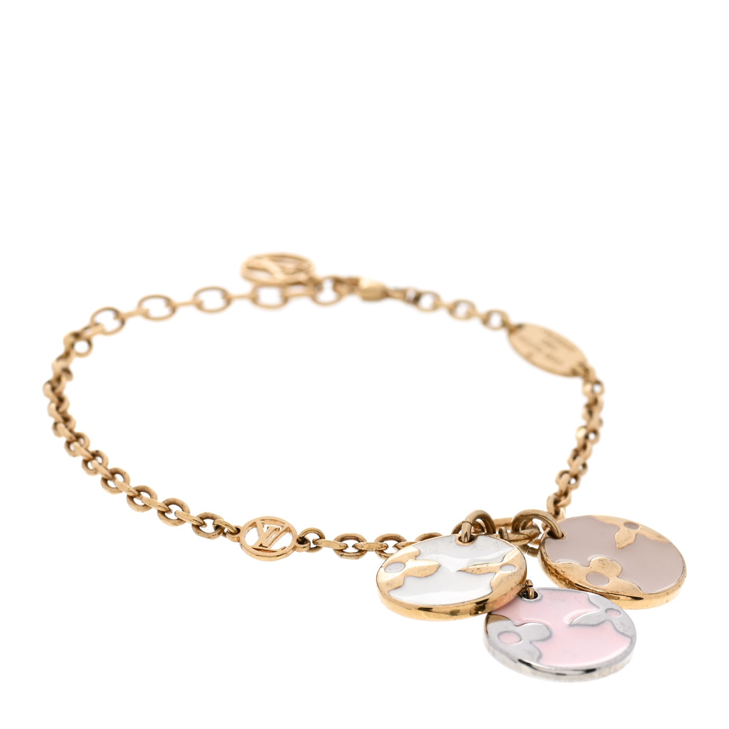 Monogram Miss LV Bracelet Gold