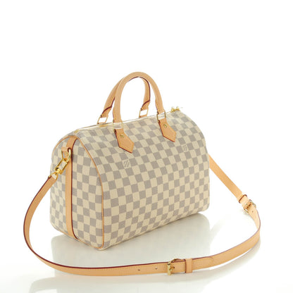 Louis Vuitton Damier Azur Speedy Bandouliere 30 3 of 8