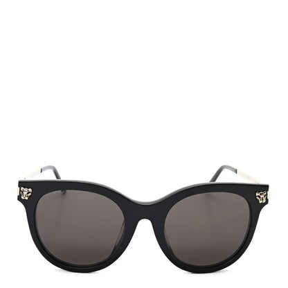 Cartier Panthere De Cartier Sunglasses Black 2 of 8