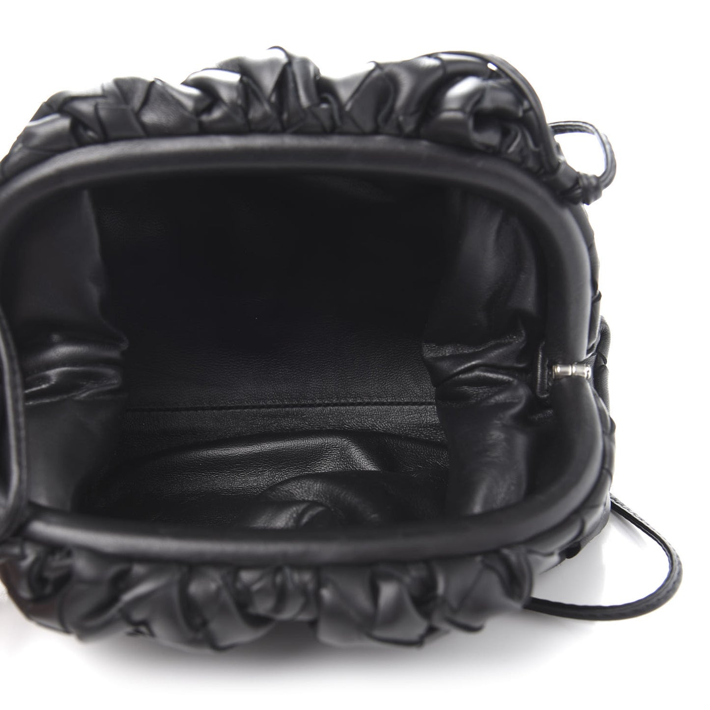 Nappa Intrecciato The Mini Pouch Black