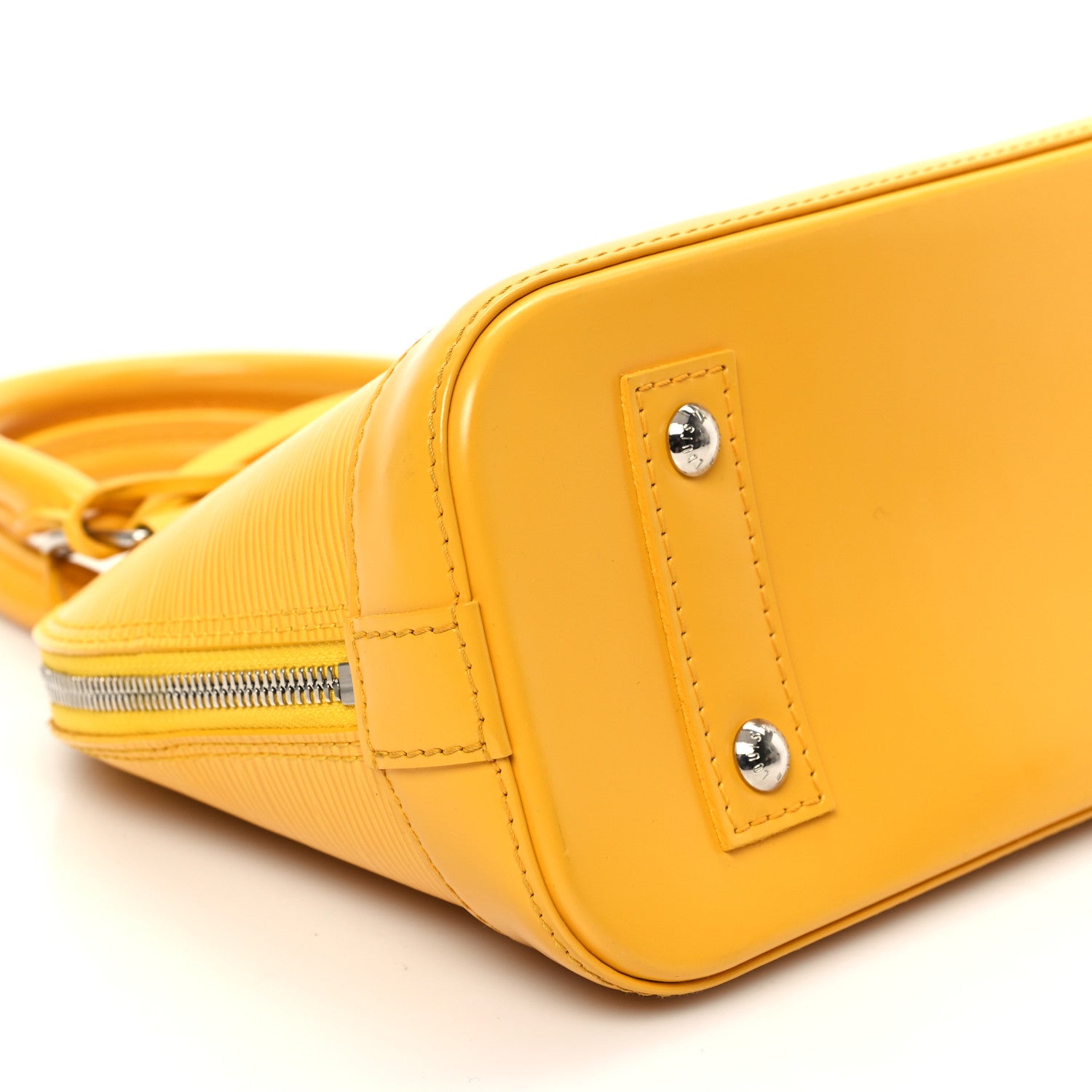 Louis Vuitton Epi Alma BB Citron 8 of 11