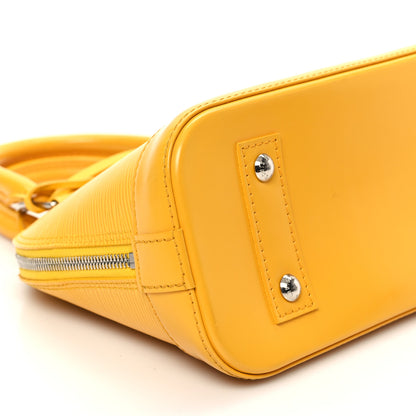 Louis Vuitton Epi Alma BB Citron 8 of 11