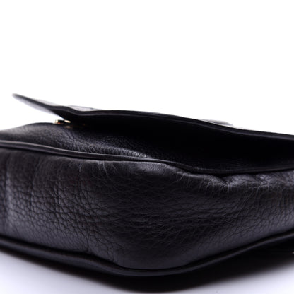 Gucci Pebbled Calfskin Small Soho Flap Crossbody Black 7 of 10