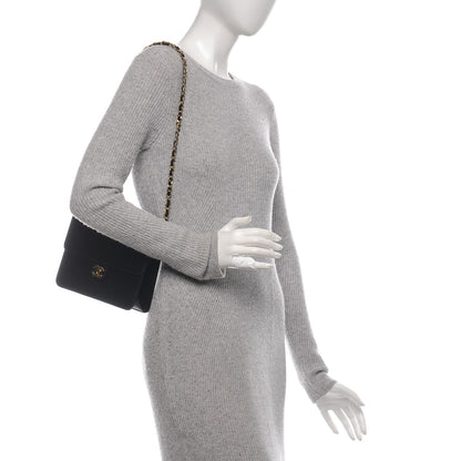 Chanel Calfskin Small Single Flap Black 2 of 9