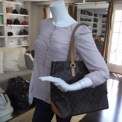 Louis Vuitton Monogram Cabas Mezzo 2 of 9