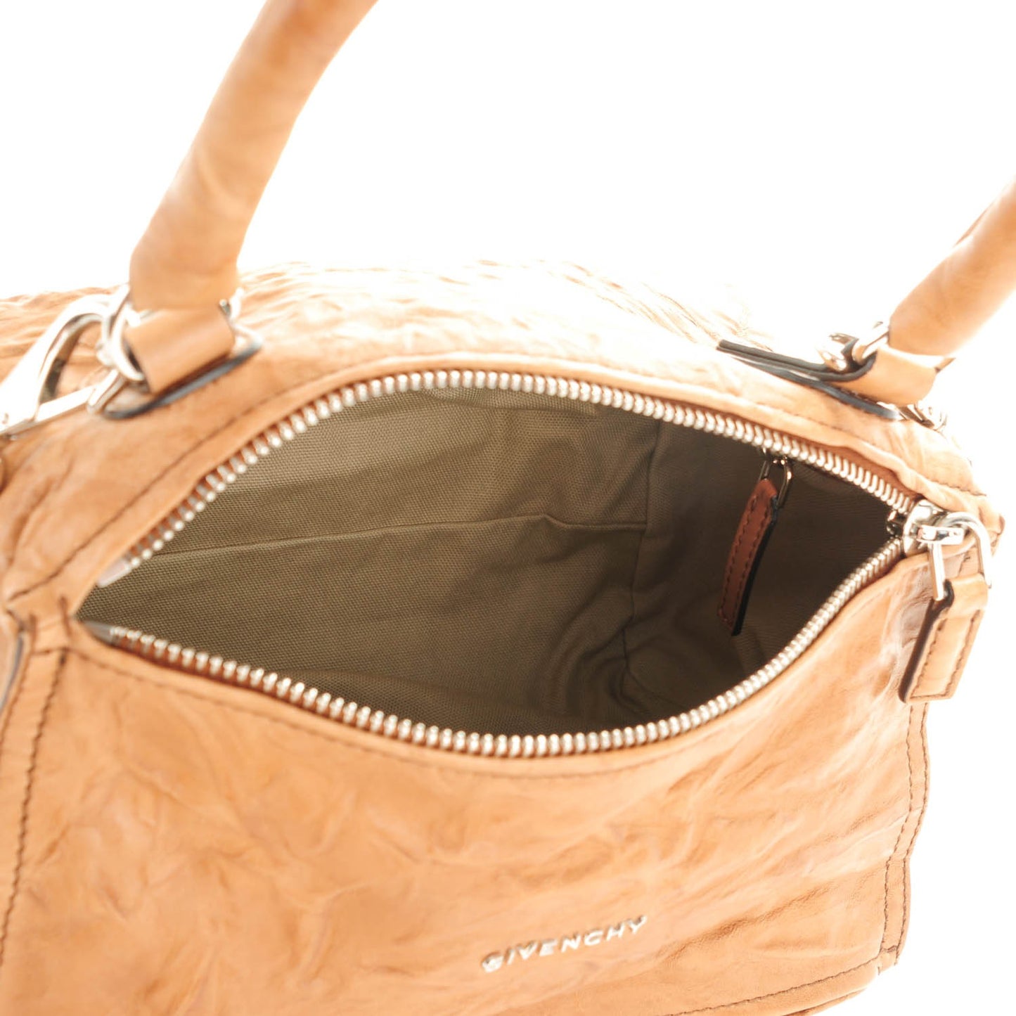 Tumbled Sheepskin Small Pandora Caramel