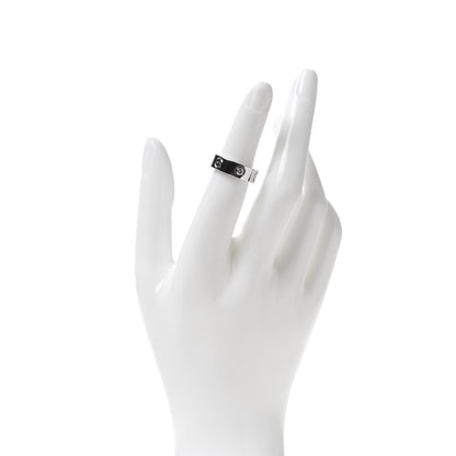 Cartier Platinum Diamond 5.5mm LOVE Ring 49 5 1 of 6