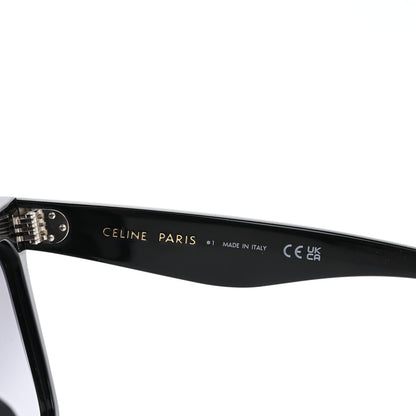 Celine Acetate Polarized Oversized Sunglasses CL4055IN Black 5 of 7