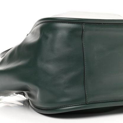 Proenza Schouler Calfskin XL Ruched Tote Petrol Green 5 of 12