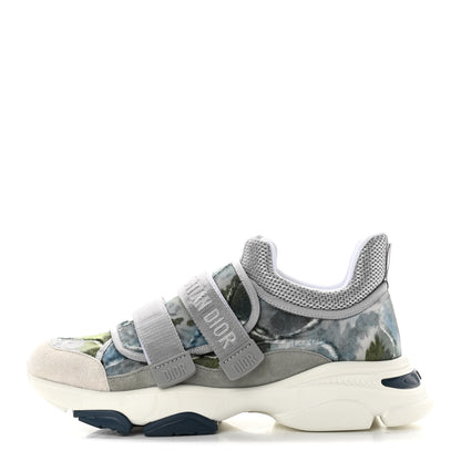 Christian Dior Technical Fabric Shaded Camouflage Womens D-Wander Sneakers 40 Denim Blue 1 of 8