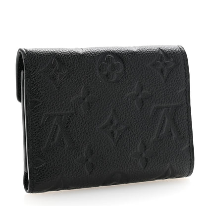 Louis Vuitton Empreinte Victorine Wallet Black 3 of 9