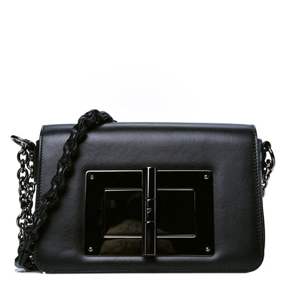 Tom Ford Calfskin Medium Natalia Chain Bag Black 1 of 4
