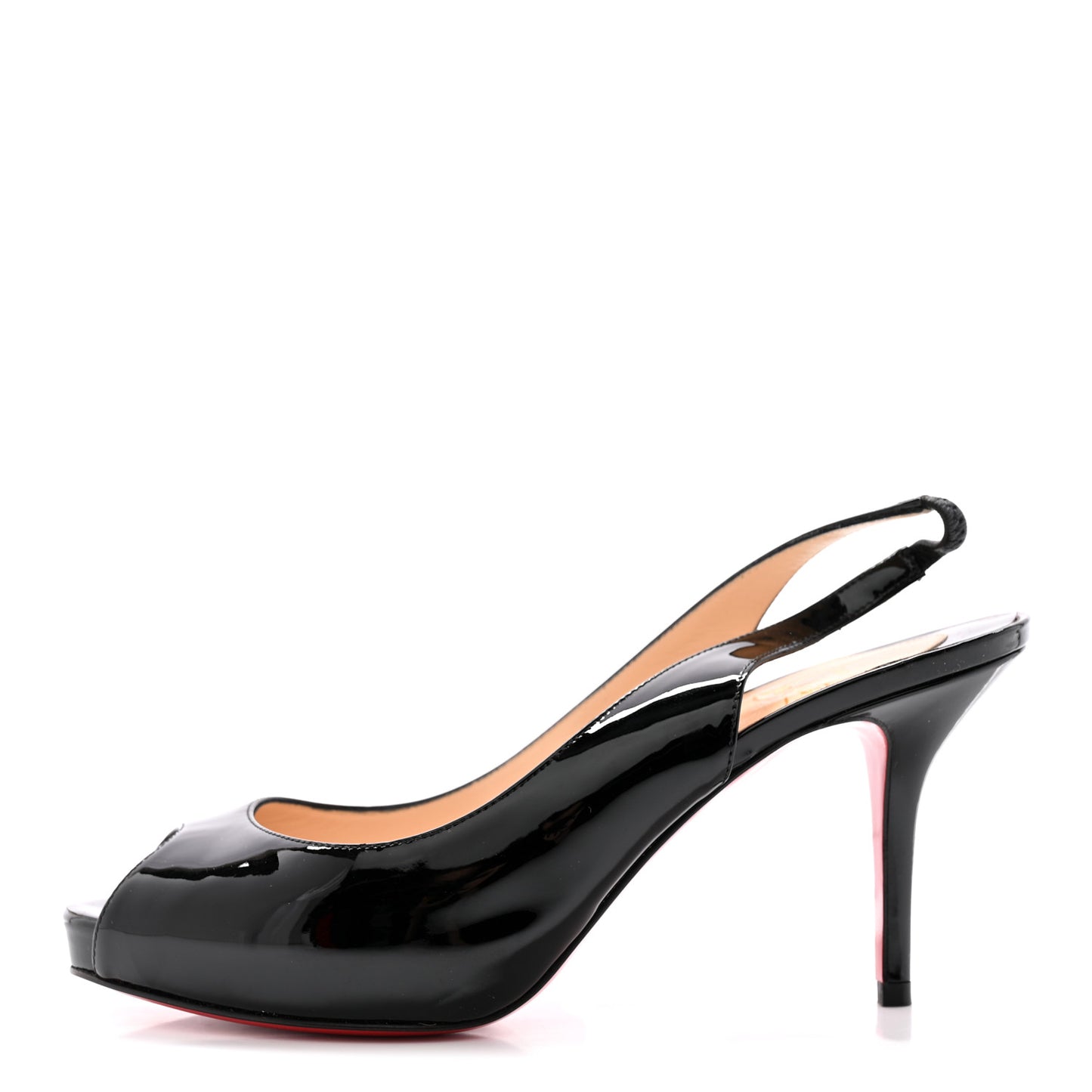 Patent Slingback Pumps 36 Black