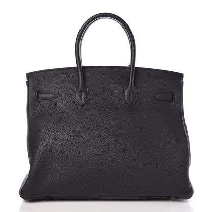 Hermes Togo Birkin 35 Black 5 of 36