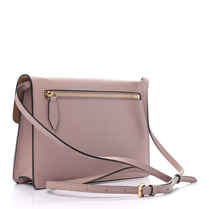 Burberry Derby Calfskin House Check Small Macken Crossbody Bag Pale Orchid 3 of 9